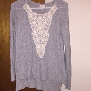 Hi-lo sweater